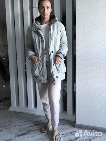 Полупальто пуховик