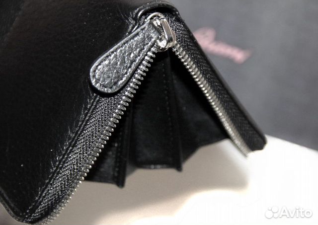 Мужской кожаный клатч Brioni black lux new Мужской кожаный клатч Brioni black lux new
