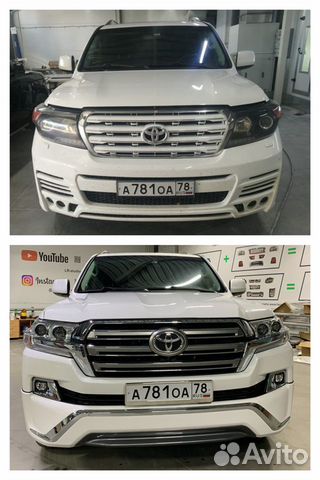 Комплект рестайлинга Toyota Land Cruiser 200 Комплект рестайлинга Toyota Land Cruiser 200
