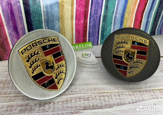 Центральные колпачки Porsche Macan Silver (серебро