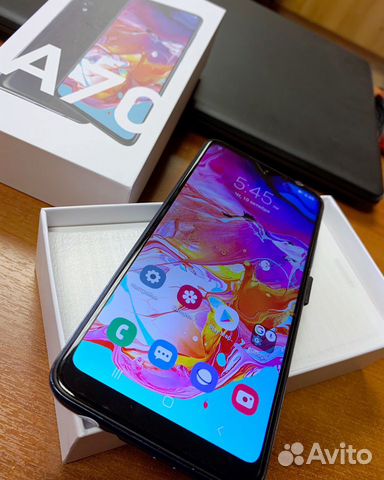 SAMSUNG Galaxy A70 Deep sky blue