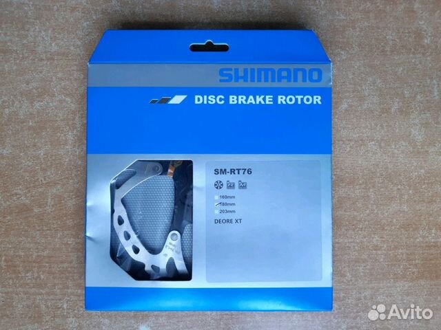 Новые роторы Shimano XT