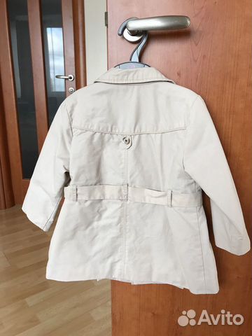 Тренч Zara Beby Girl на девочку 1,5-2 года Тренч Zara Beby Girl на девочку 1,5-2 года