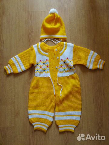 Комбинезон с шапочкой