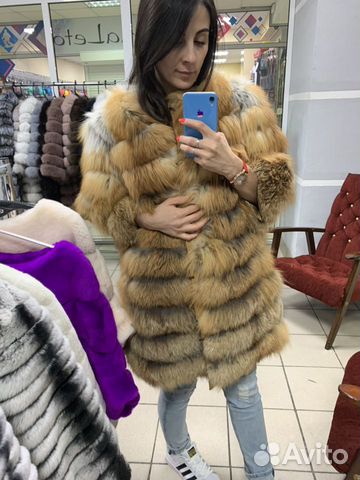 Шуба из лисы