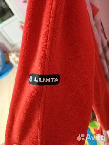 Комплект Luhta флис + полукомбинезон