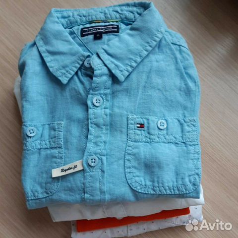 Рубашки Tommy, Benetton, Mayoral, Virtus и поло дл