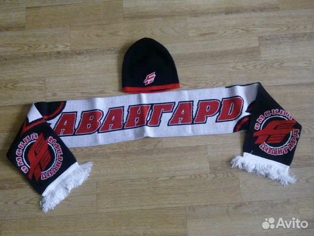 Комплект шарф и шапка авангард