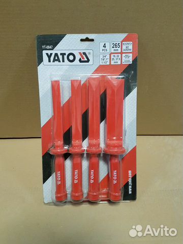Набор пластмассовых шаберов 4 пр. Yato