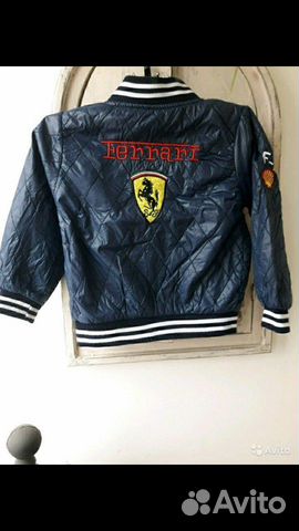 Куртка (ветровка) ferrari 1-2 года