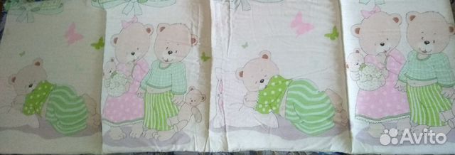 Бортики в детскую кроватку