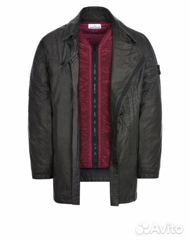 Stone Island новая утепленная куртка 2 в 1 Stone Island новая утепленная куртка 2 в 1