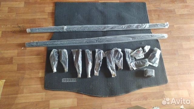 Рейлинги алюминевые Toyota L/C FJ90 021C 95-03 Рейлинги алюминевые Toyota L/C FJ90 021C 95-03