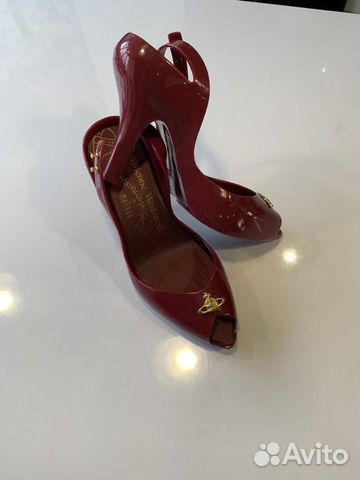 Туфли из резины Vivienne Westwood x Melissa. Новые