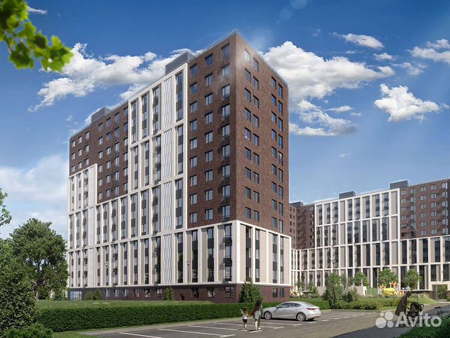 2-к квартира, 56.3 м², 2/13 эт. 2-к квартира, 56.3 м², 2/13 эт.