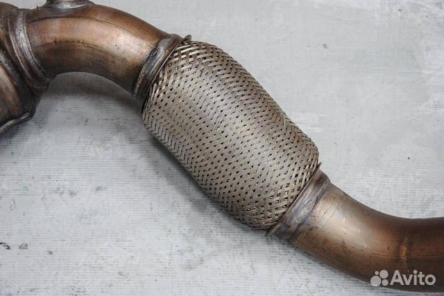 Приемная труба BHK VW Touareg с катализатором Приемная труба BHK VW Touareg с катализатором