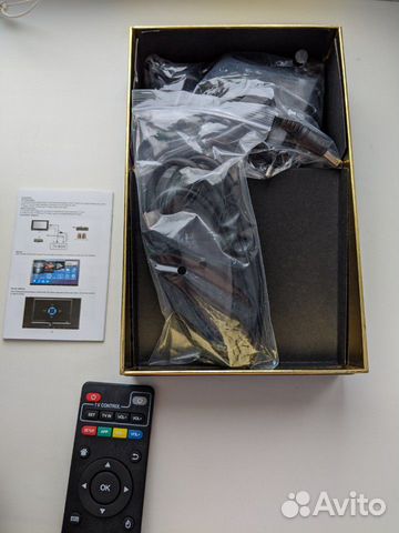 H96 Max Android тв приставка