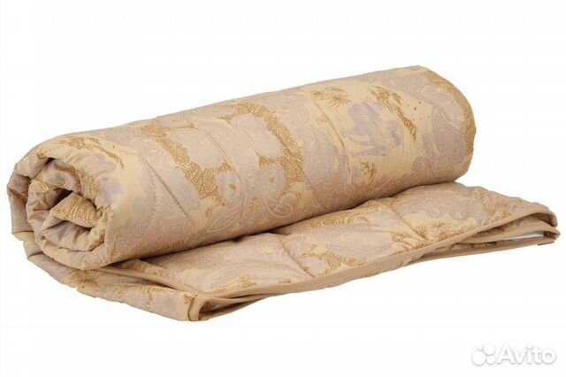 Одеяло верблюжья шерсть облегченное, евро, новое