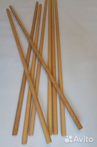 Гимнастические палки, шесты и оружие из дерева