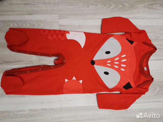 Комбинезон лисичка 74-80