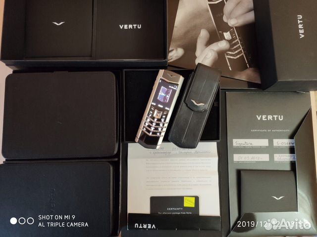 Vertu signature S Design Сталь