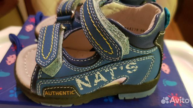 Сандалии детские Nats, 20 р-р, 12,2 см.стелька Сандалии детские Nats, 20 р-р, 12,2 см.стелька