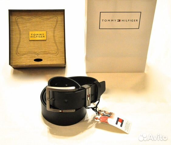 Мужской ремень / Tommy Hilfiger / новый Длина от 1