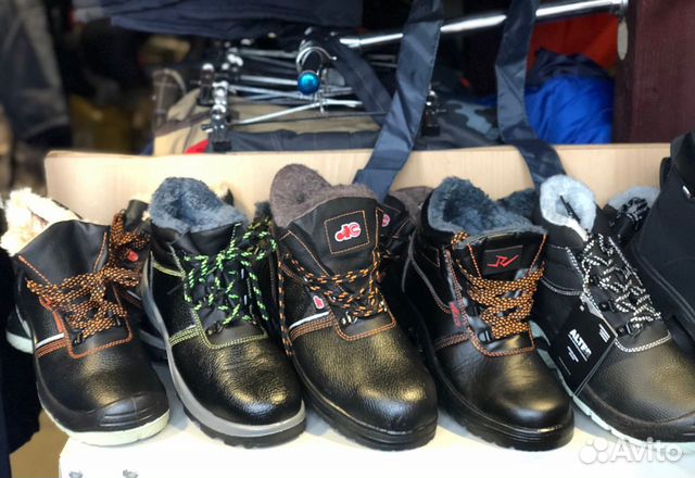 Обувь утепленная для рабочих. Ботинки,сапоги