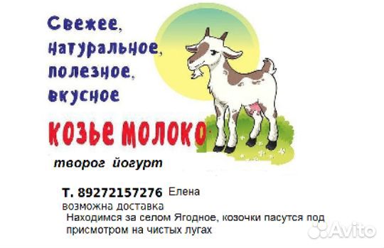 Козье молоко
