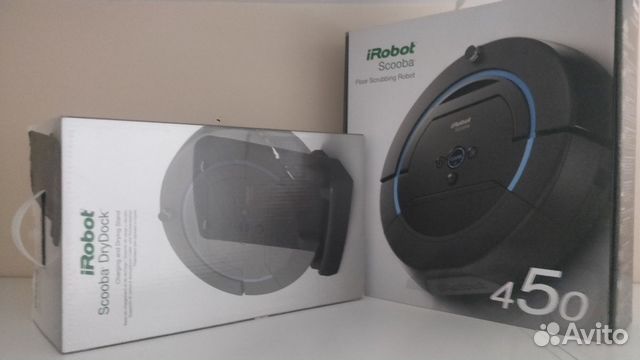 Моющий робот пылесос iRobot Scooba 450 Моющий робот пылесос iRobot Scooba 450