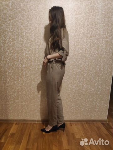 Комбинезон из вискозы с майкой-топом в комплекте Комбинезон из вискозы с майкой-топом в комплекте