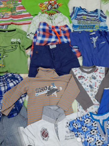 Пакет одежды на мальчика 80-110 разм