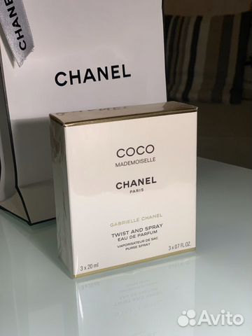 Chanel coco Mademoiselle спрей+2 сменных блока Chanel coco Mademoiselle спрей+2 сменных блока