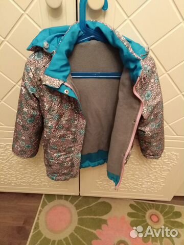 Куртка для девочек демисезонная рост 104-110