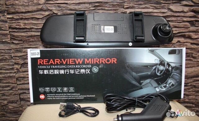 Зеркало заднего вида с регистратором Зеркало заднего вида с регистратором