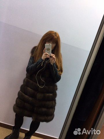 Меховой жилет