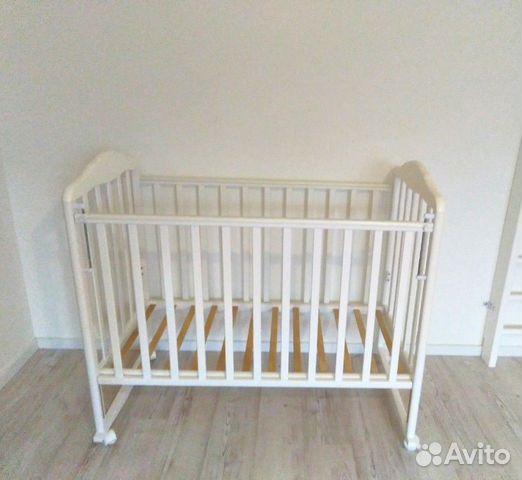 Детская кроватка для новорожденных, 120х60