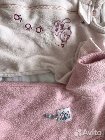 Флисовые комбезики 3-6 м Флисовые комбезики 3-6 м