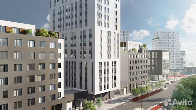 1-к квартира, 40.1 м², 5/8 эт.