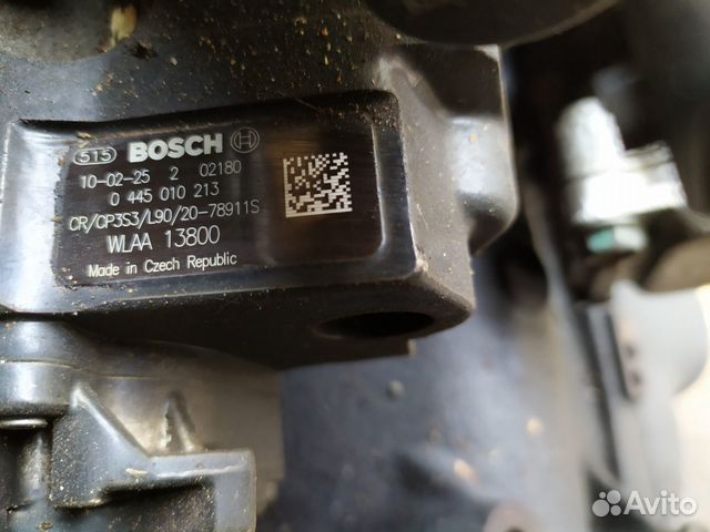 Тнвд 0 445 010 213 bosch Mazda BT-50, Ford Ranger