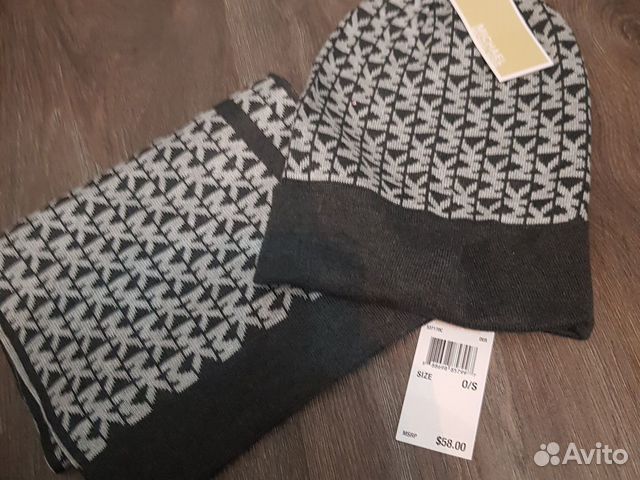 Шапка, шарф Michael kors. оригинал. новая Шапка, шарф Michael kors. оригинал. новая
