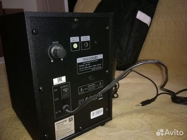 Microlab M-108 акустическая система 2.1 Microlab M-108 акустическая система 2.1