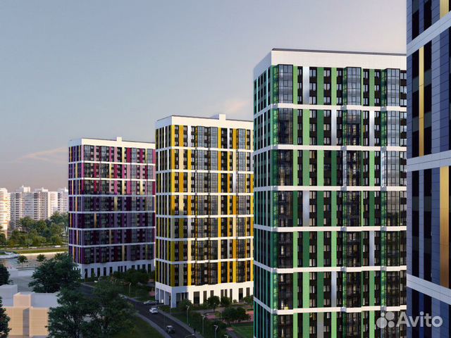1-к квартира, 43.6 м², 6/22 эт.
