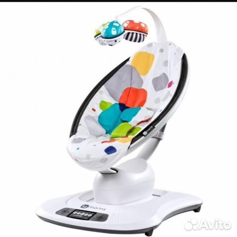 Детская электронная качель 4moms mamaroo шезлонг
