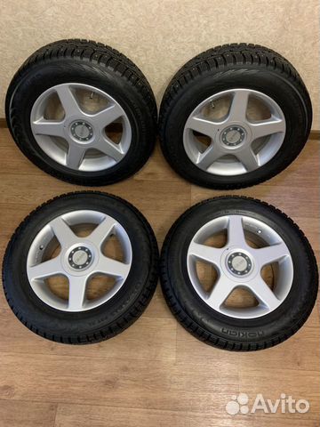 Колеса зимние шины+литье R15 195/65 Как новые