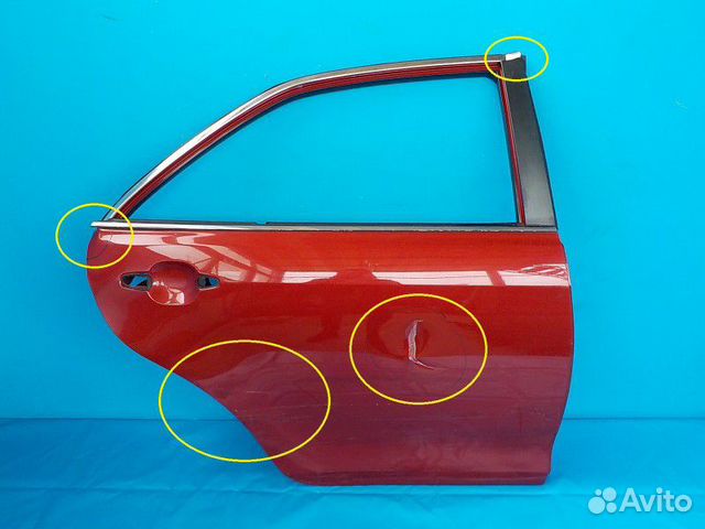 Дверь задняя правая toyota Camry V40 2006-2011 Дверь задняя правая toyota Camry V40 2006-2011