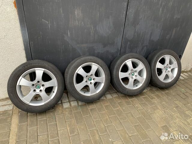 Диски R16 с резиной Skoda Octavia A5 (Appollon)
