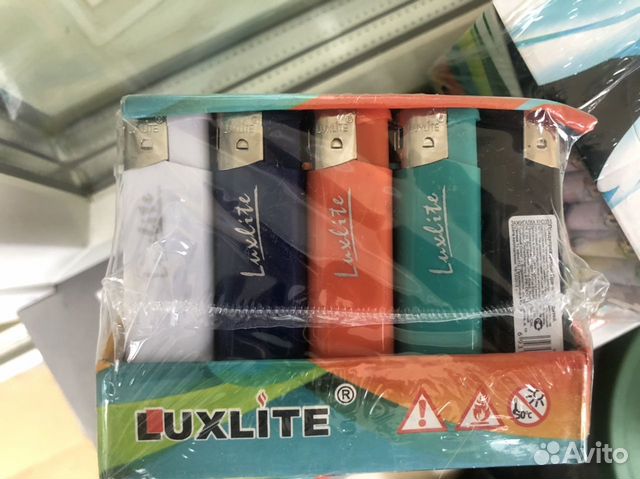 Зажигалки кнопочные Luxlite