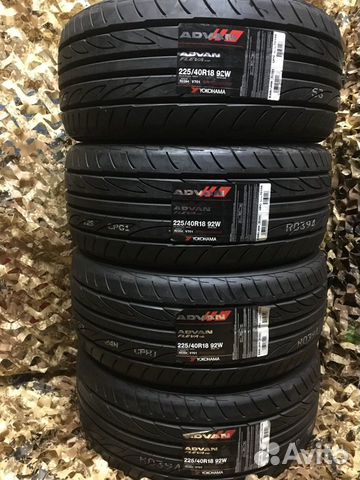 Новые 225/40 R18 Yokohama Advan Fleva V701 лето