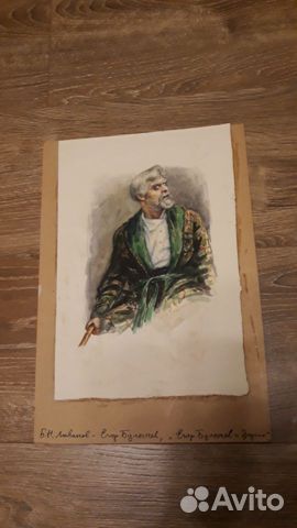 Павел Скотарь. Портрет Бориса Ливанова